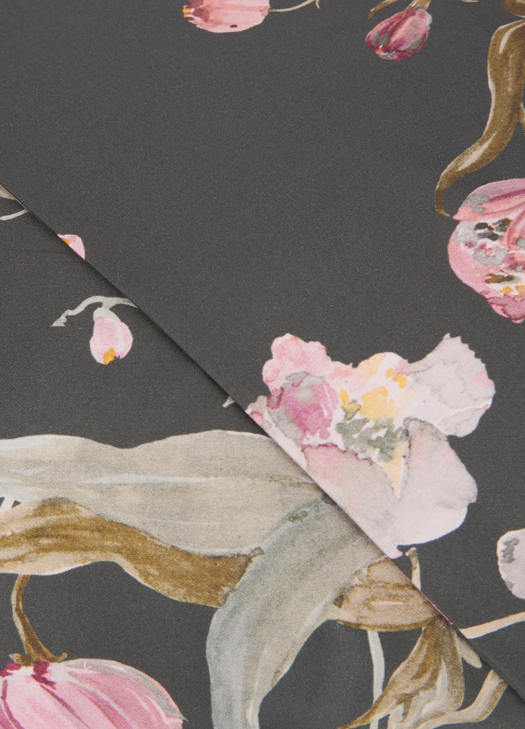 Parure lenzuolo a due piazze in raso di cotone