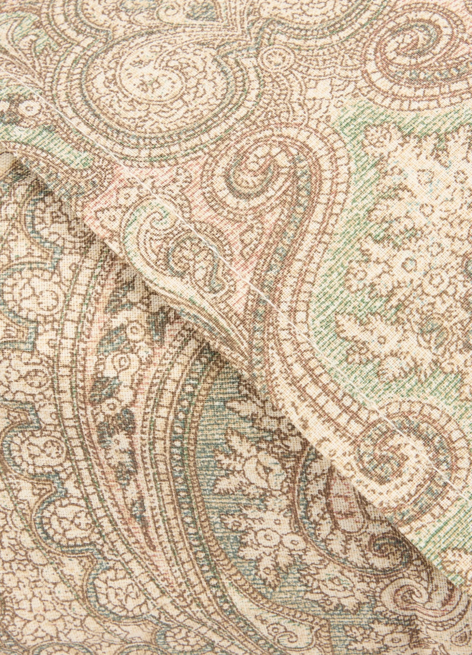 Parure lenzuolo a due piazze motivo cashmere