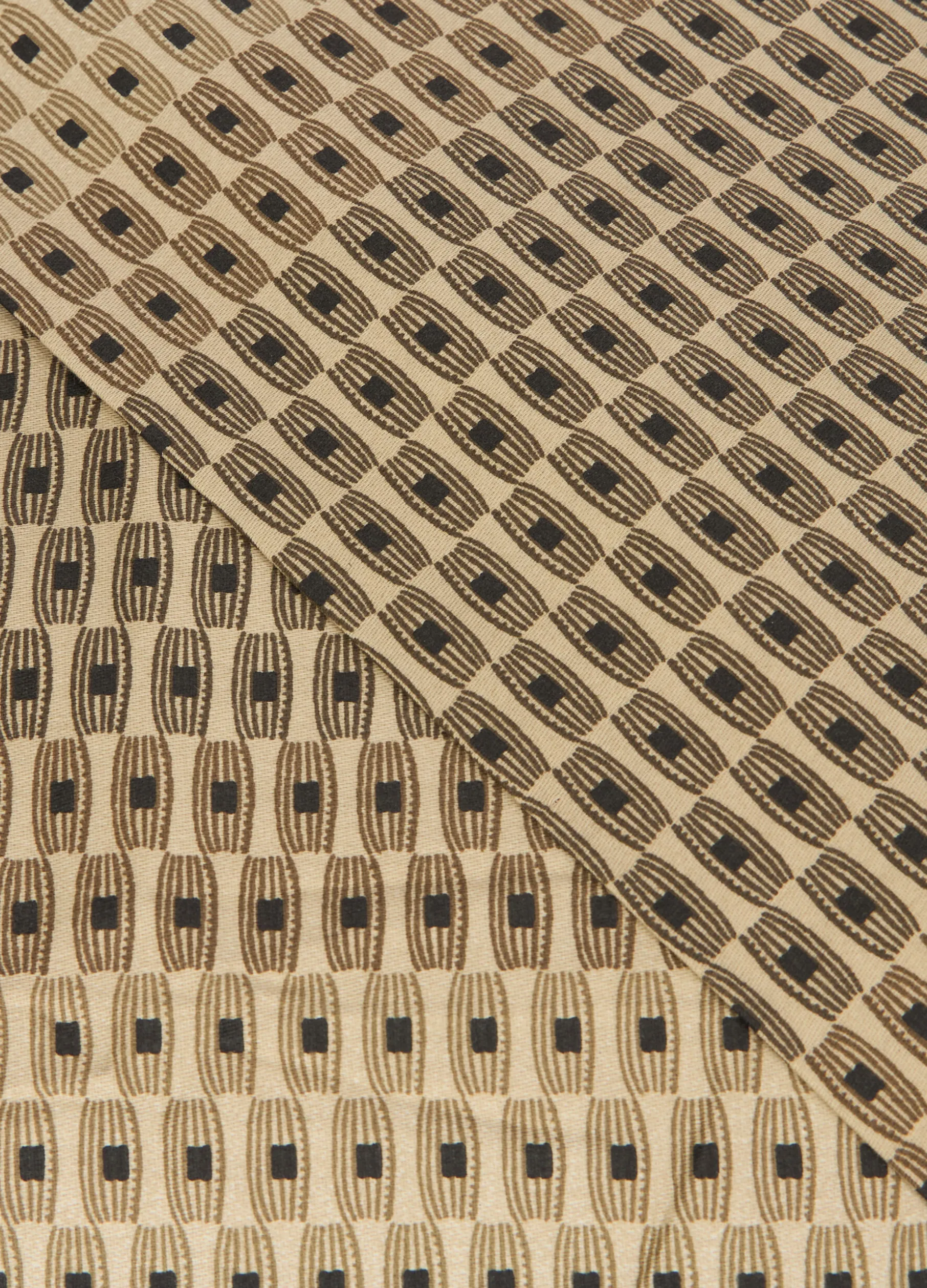 Parure lenzuolo in cotone motivo rétro