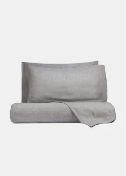 Parure lenzuolo in cotone a lisca di pesce