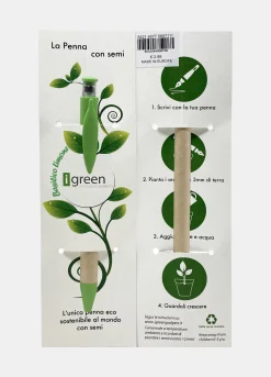 Penna I green ecosostenibile con semi Made in Italy