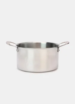 Pentola larga in acciaio