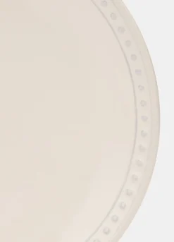 Piattino da dessert in ceramica con bordo