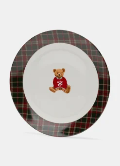 Piatto con stampa Teddy Bear