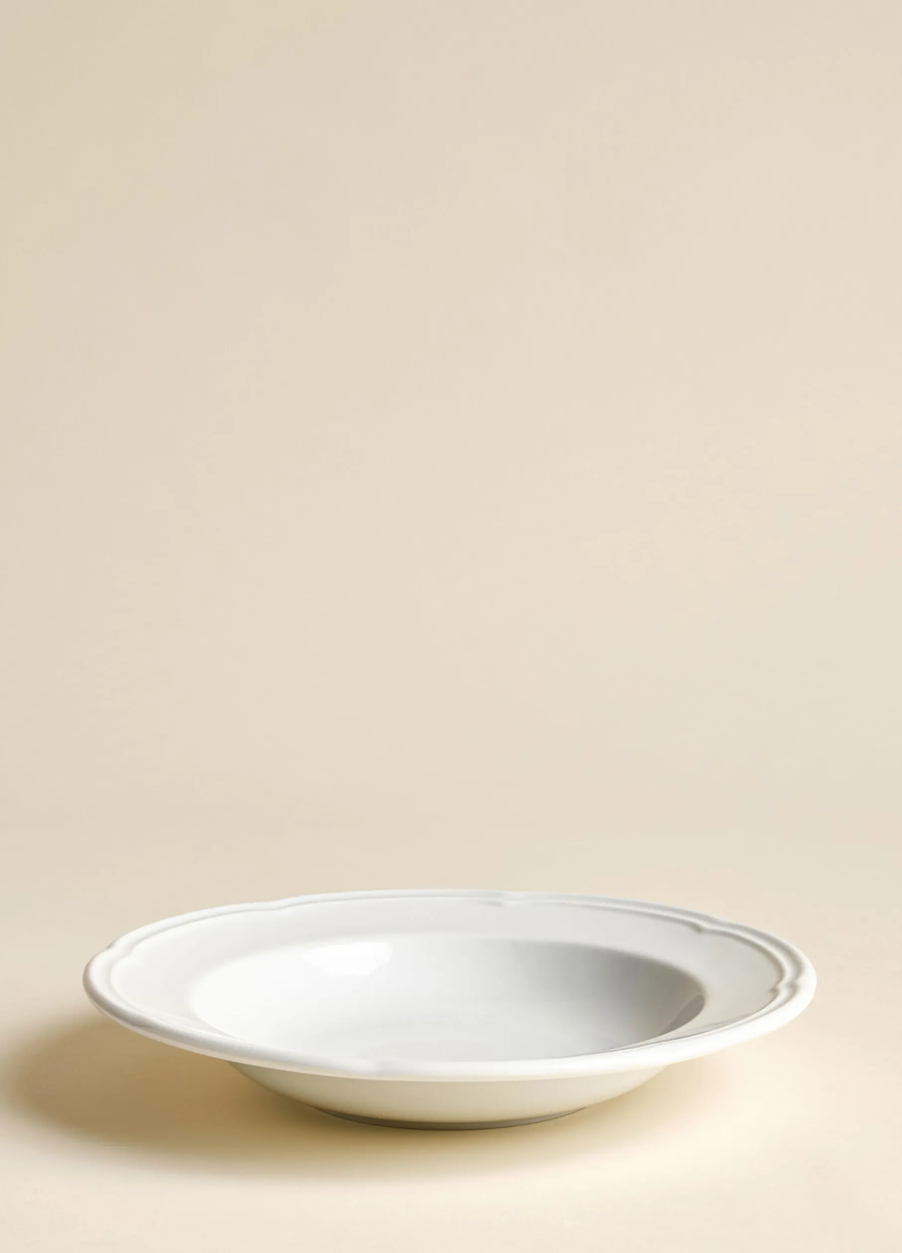 Piatto fondo Ouverture in porcellana