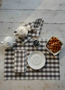 Piatto piano Ambiente in porcellana