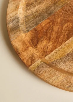 Piatto portata in legno di mango