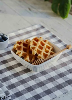 Pirofila quadrata 14 cm in porcellana