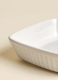 Pirofila quadrata 14 cm in porcellana