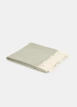 Plaid con motivo diagonale