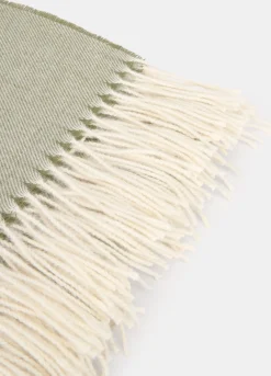 Plaid con motivo diagonale