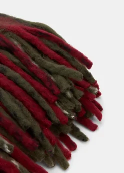 Plaid singolo con motivo bicolore