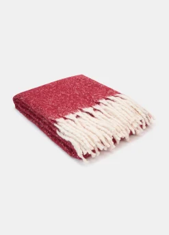 Plaid singolo effetto mélange