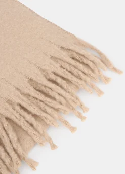 Plaid singolo effetto mohair