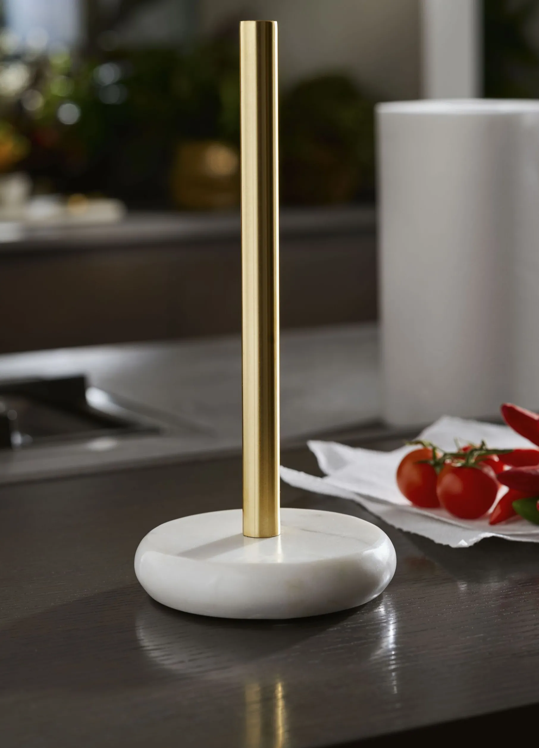 Porta rotolo in marmo