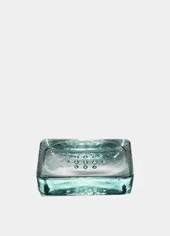 Porta sapone in vetro riciclato