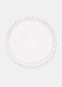 Portacandele rotondo in vetro