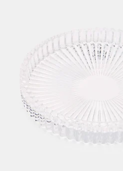 Portacandele rotondo in vetro