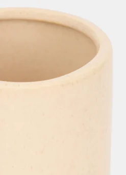 Portaspazzolini in ceramica effetto graniglia