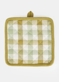 Presina in puro cotone biologico a quadri