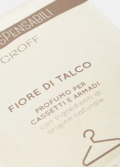 Profumatore per cassetti ed armadi fiore di talco