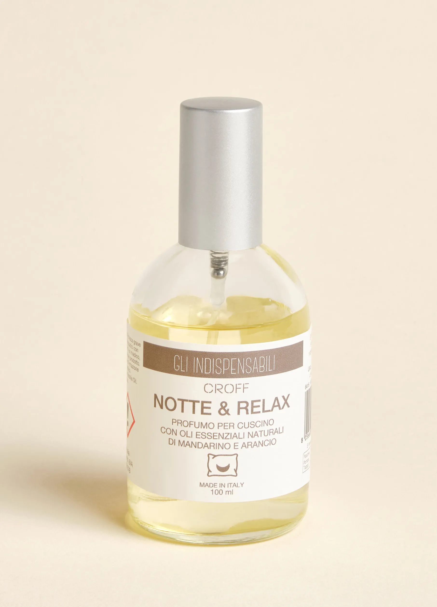 Profumo per cuscino con oli essenziali Notte & Relax