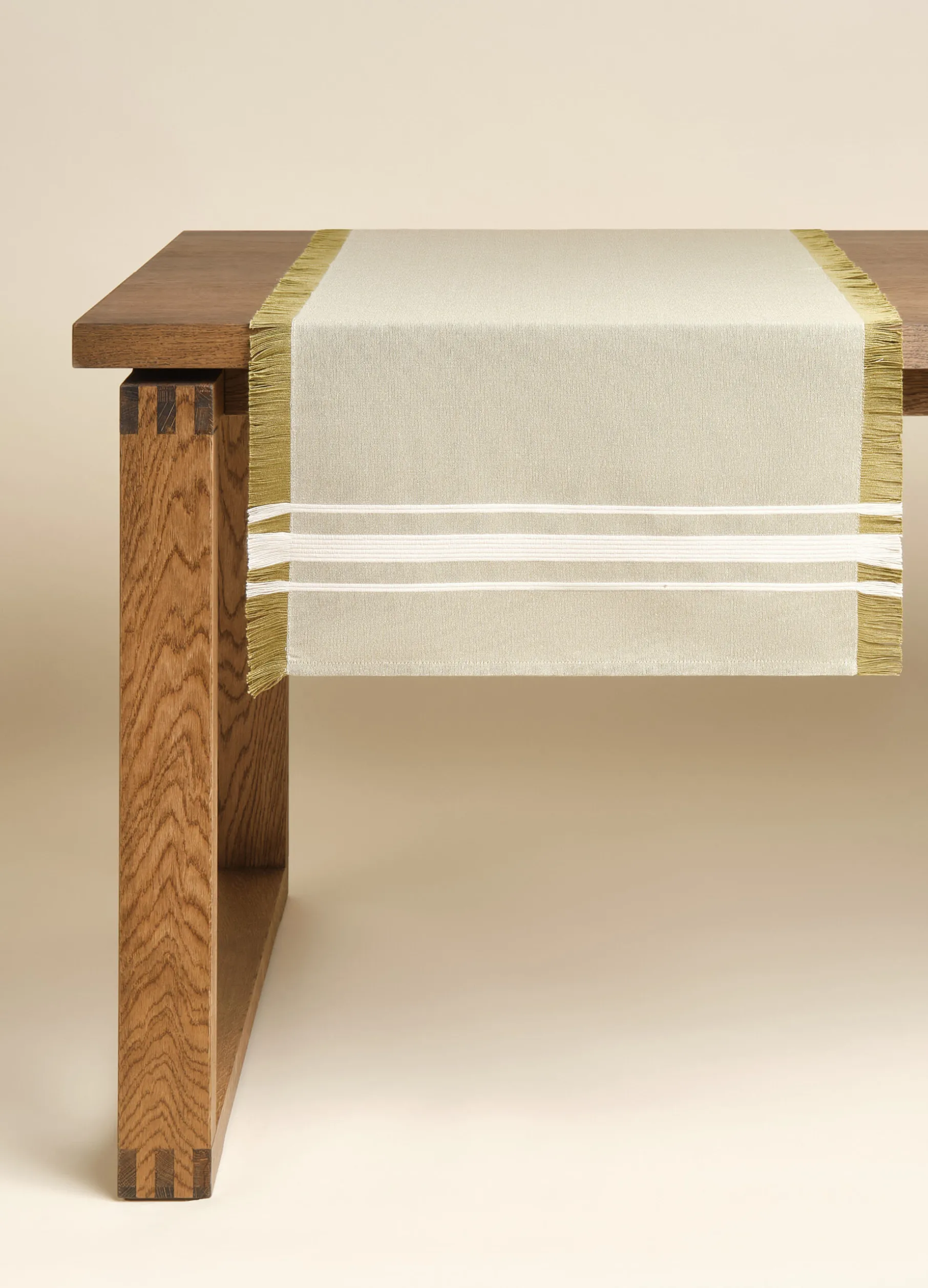 Runner in cotone bio con nappine