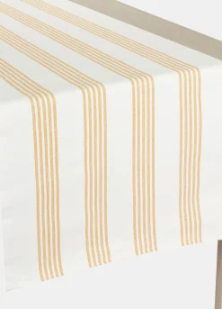 Runner in puro cotone a righe