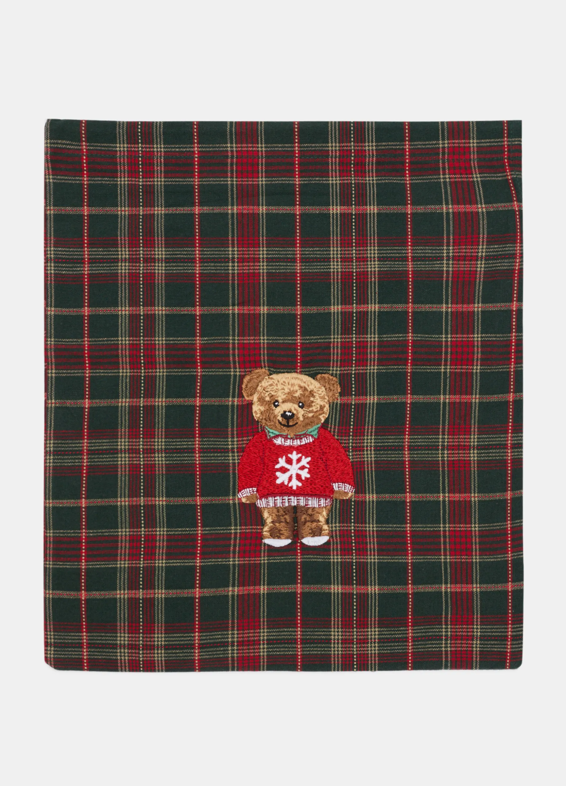 Sacchetto piccolo in cotone tartan