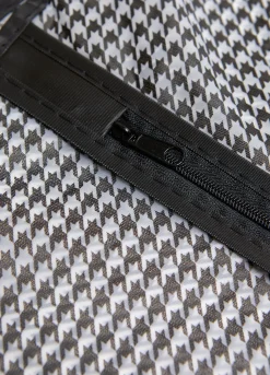 Salva cappotto in fantasia pied de poule