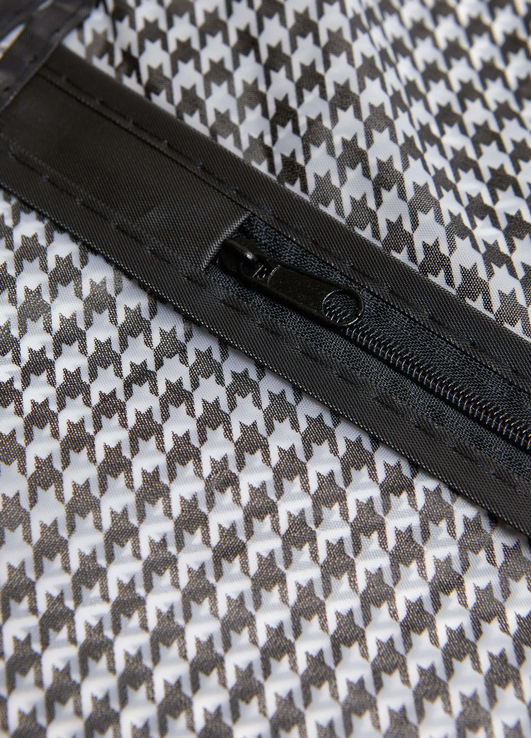 Salva cappotto in fantasia pied de poule