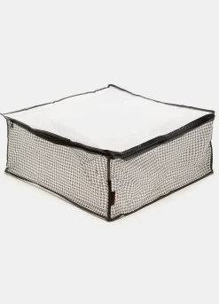 Salva coperta in fantasia pied de poule