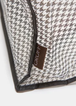 Salvatrapunta con fantasia pied de poule