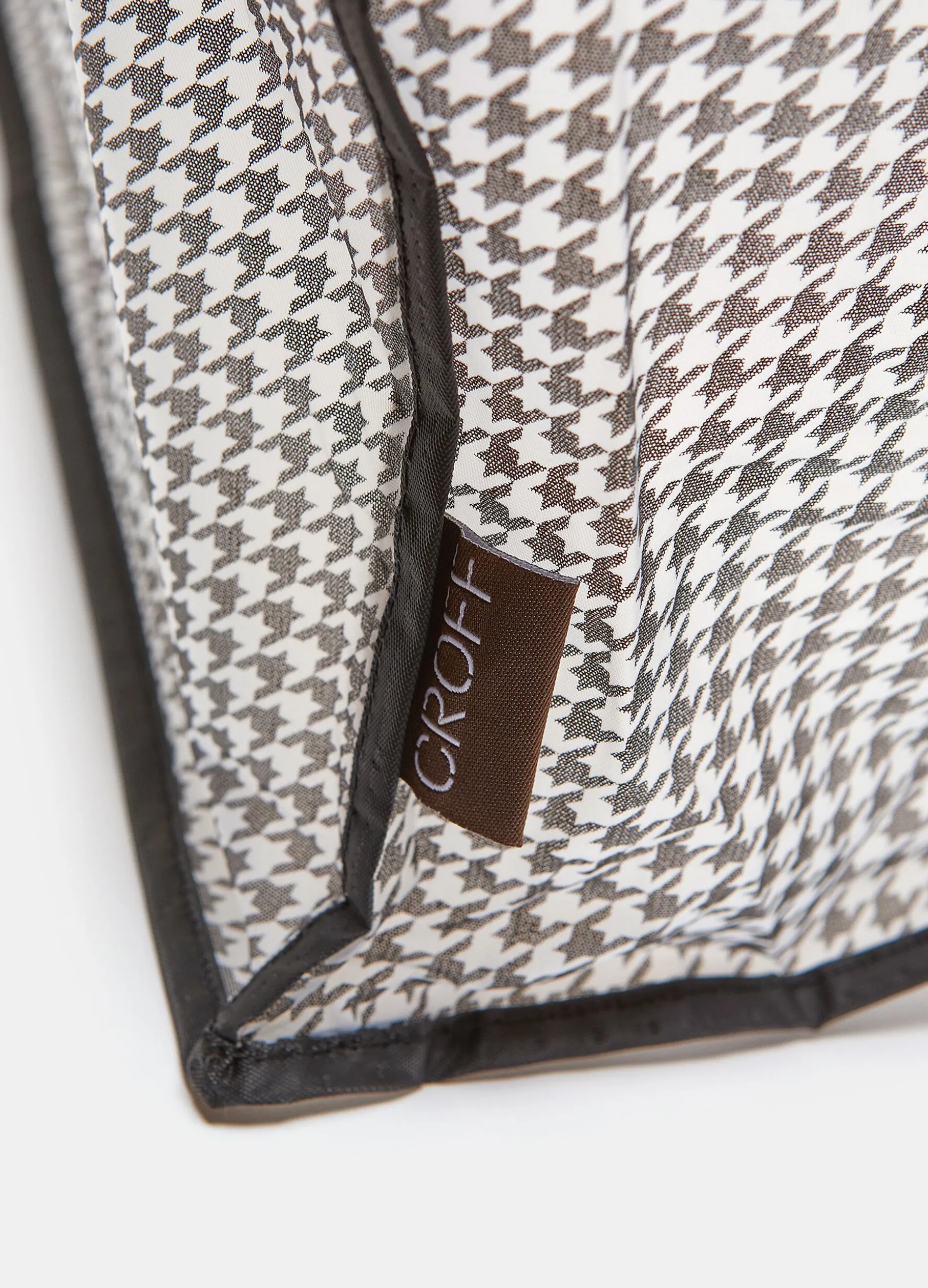 Salvatrapunta con fantasia pied de poule