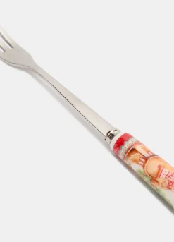 Set 4 forchettine da dessert natalizie