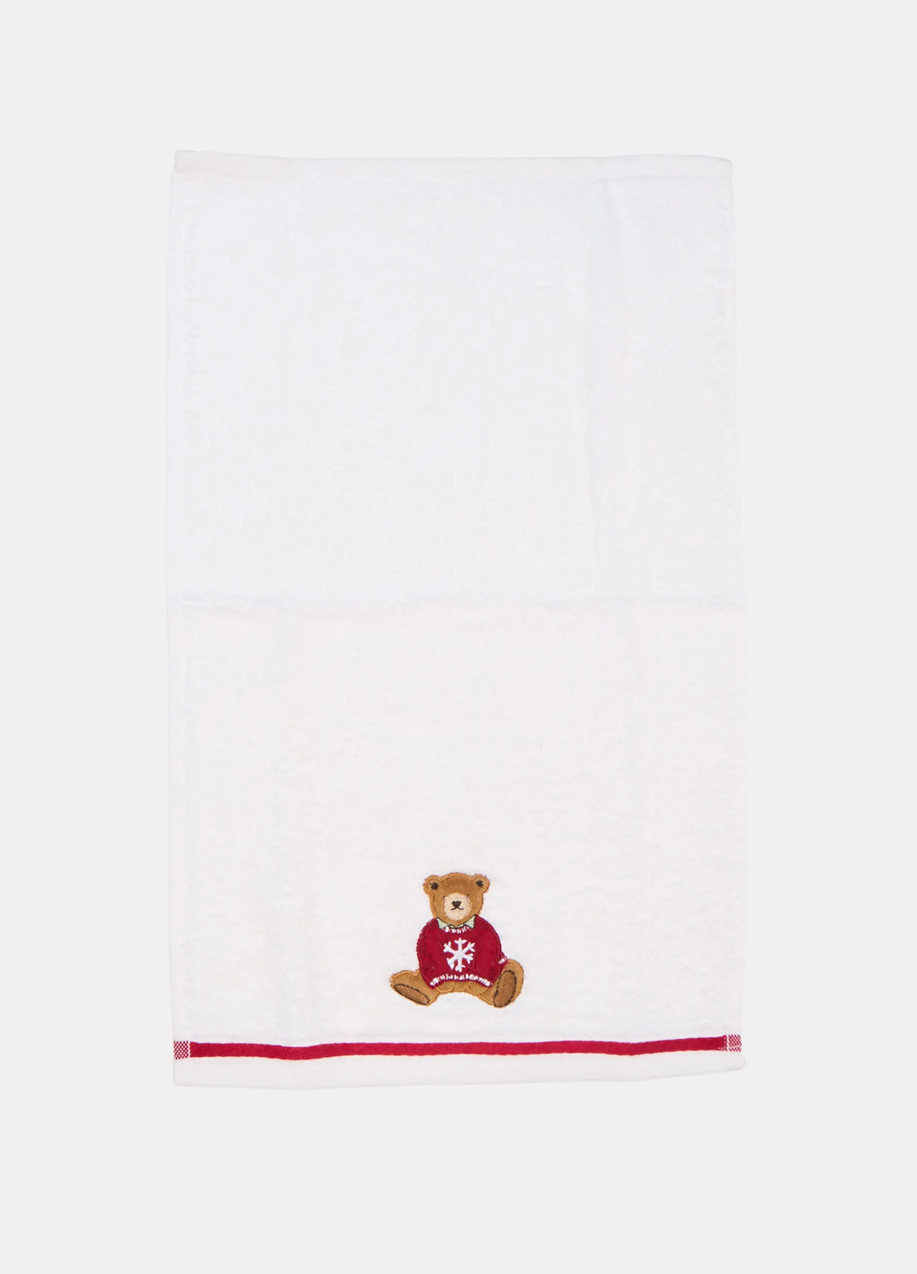 Set asciugamani con ricamo Teddy Bear