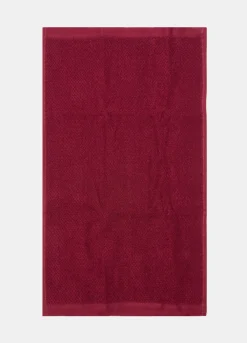 Set asciugamani in spugna di cotone