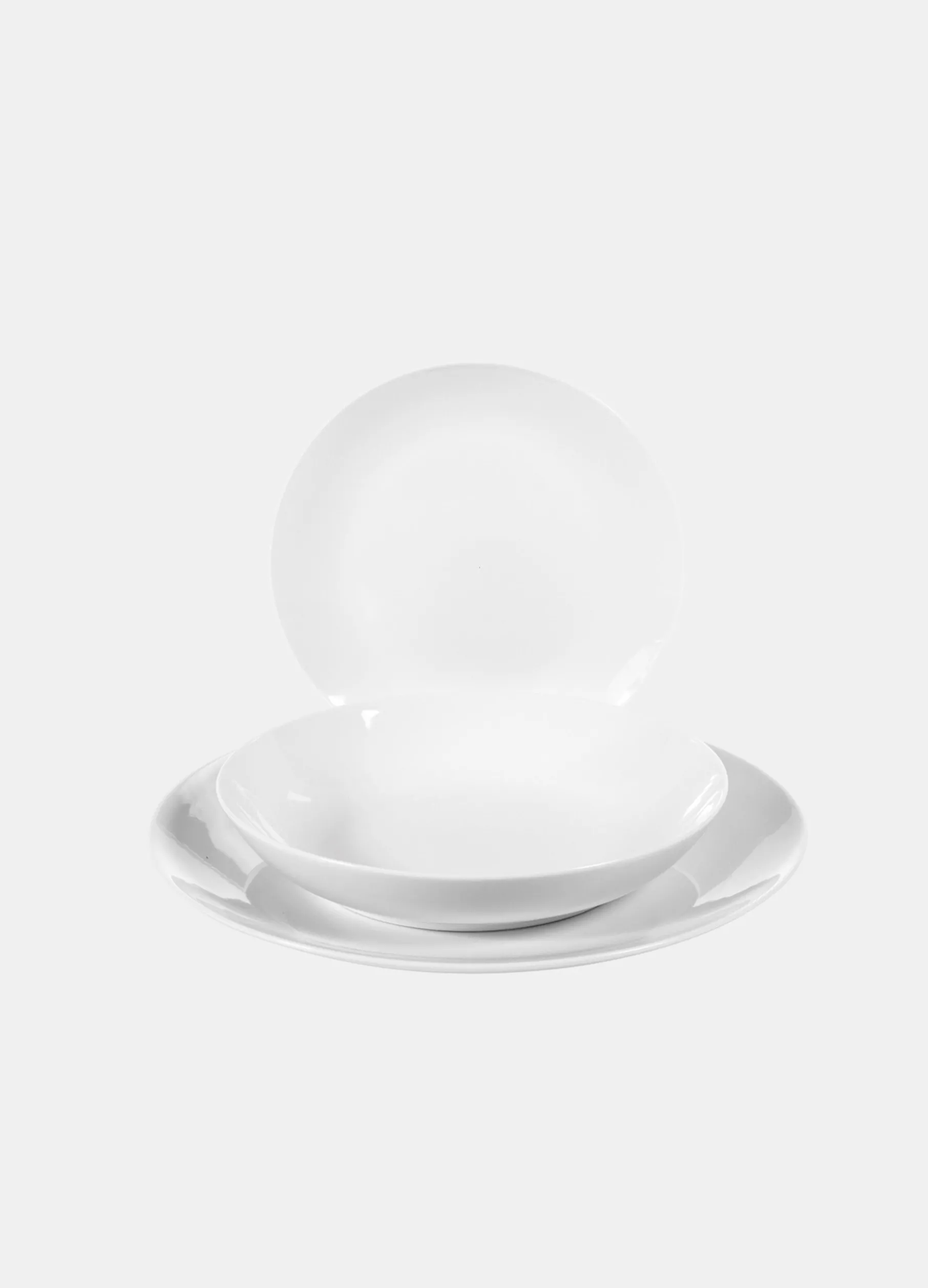 Set completo 18 piatti in porcellana