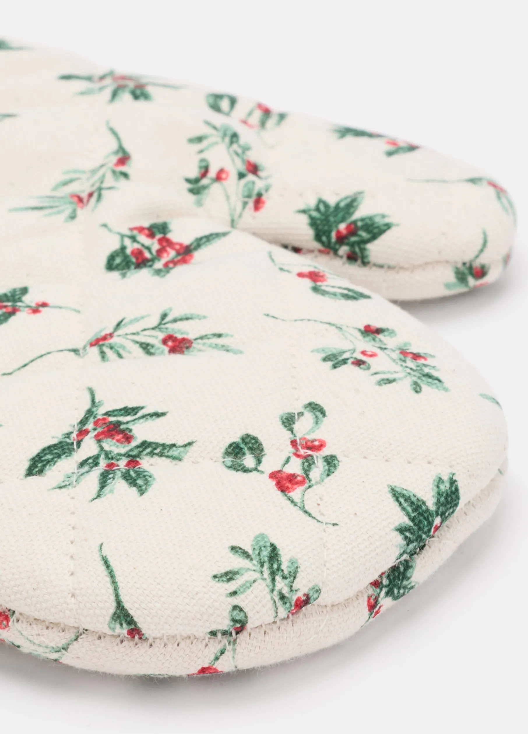 Set guanto da forno, strofinaccio e stampo per biscotti