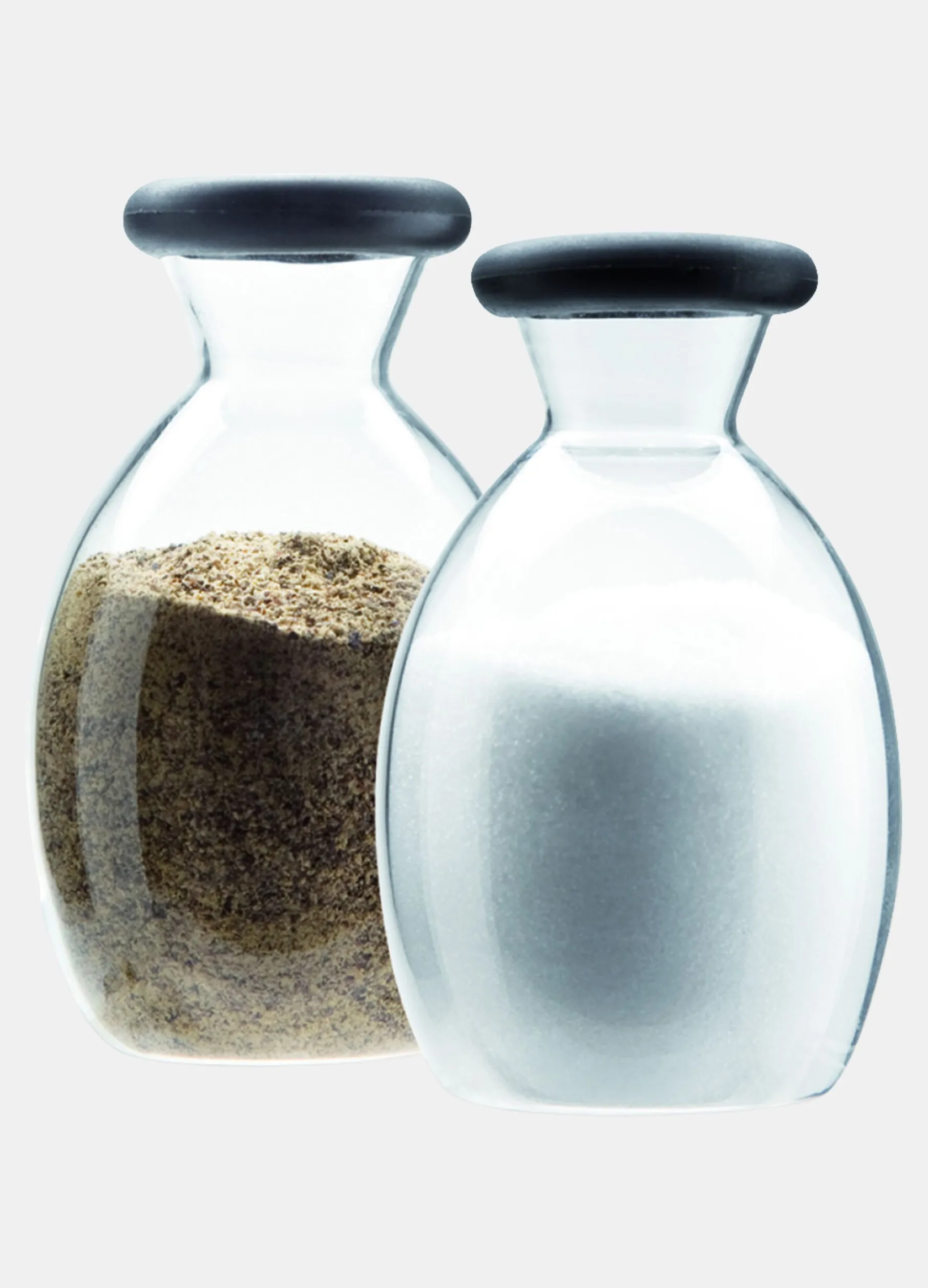 Set sale e pepe in vetro borosilicato