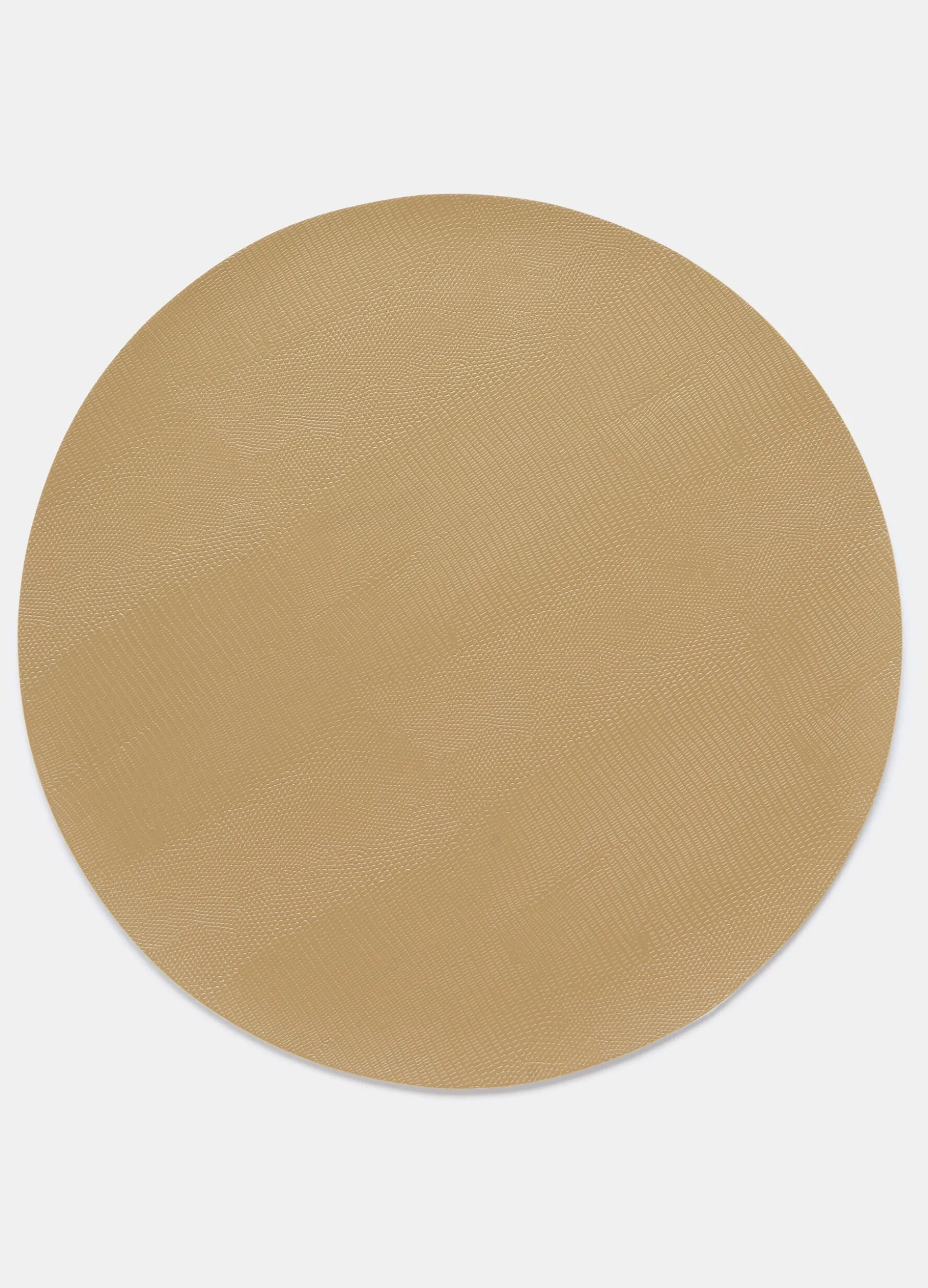 Sottopiatto tondo effetto pitonato