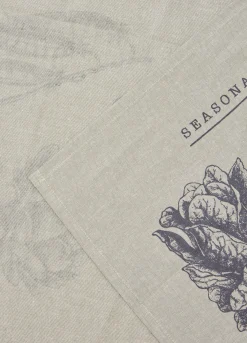 Strofinaccio con stampa tono su tono