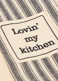 Strofinaccio "Lovin' my kitchen" in cotone