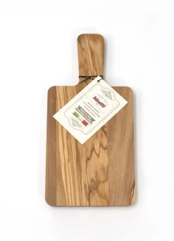 Tagliere medio in legno di ulivo massello Made in Italy