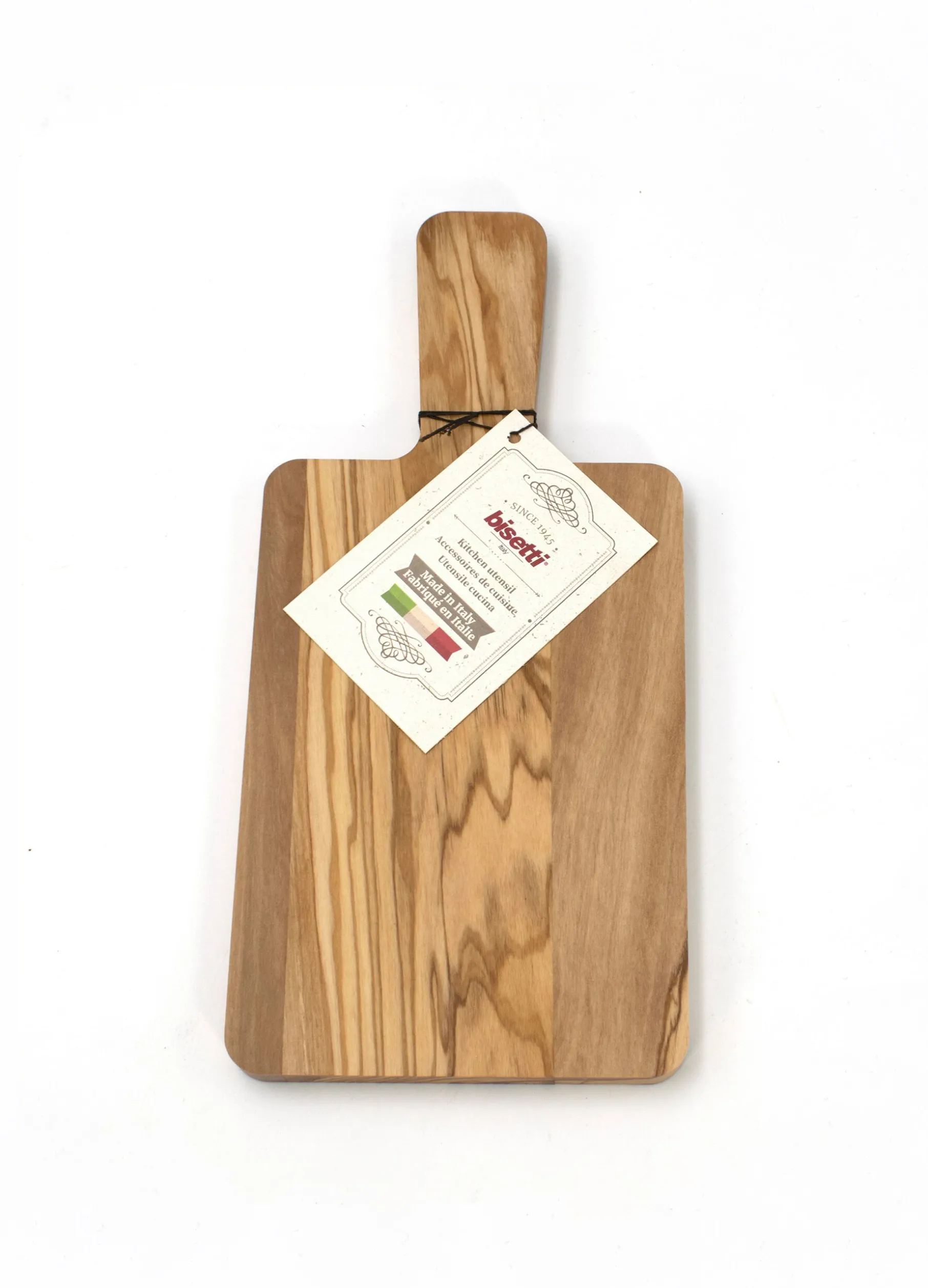 Tagliere piccolo in legno di ulivo massello Made in Italy