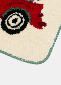 Tappetino bagno con albero di Natale