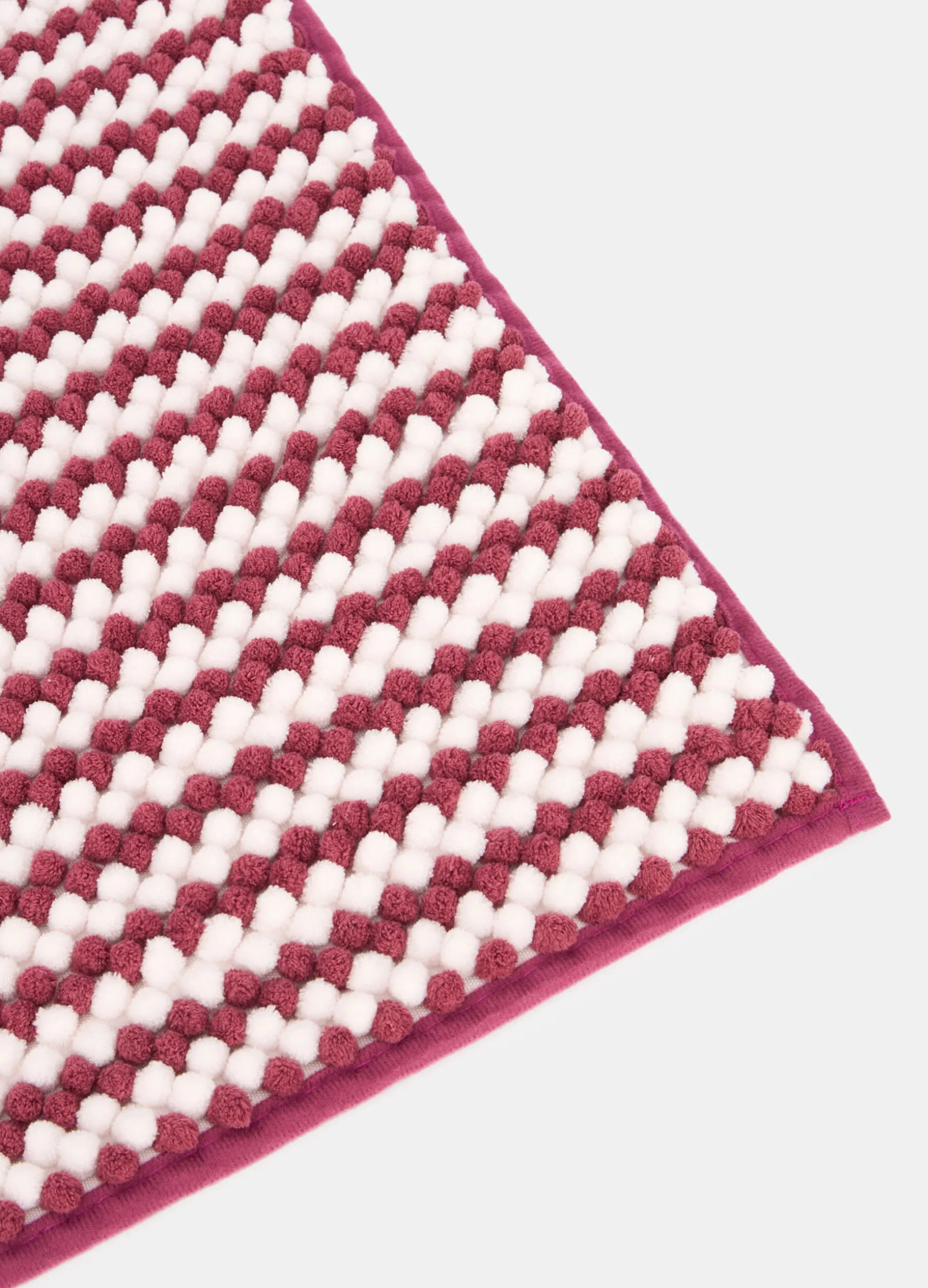 Tappetino in microfibra a righe