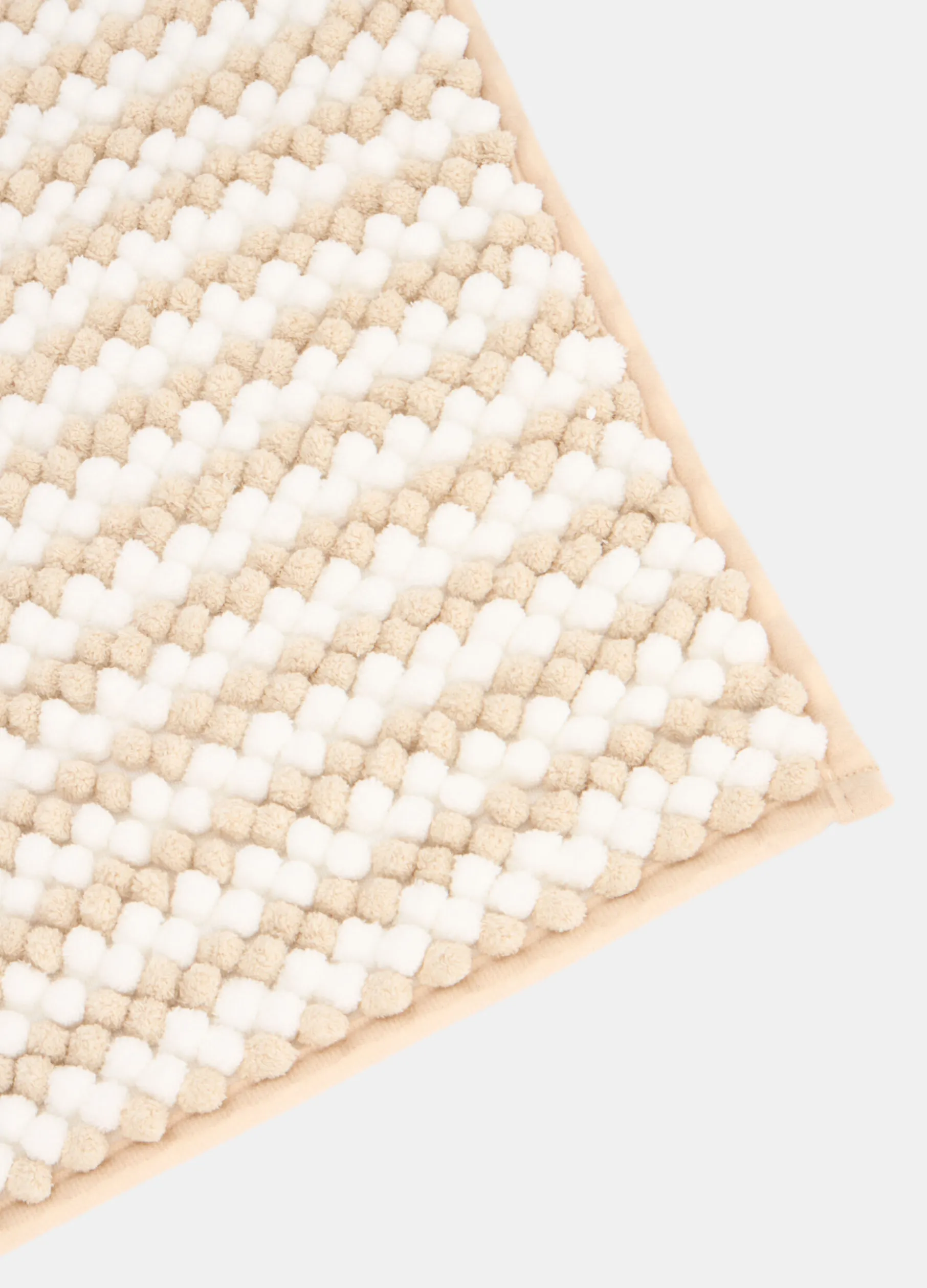 Tappetino in microfibra a righe