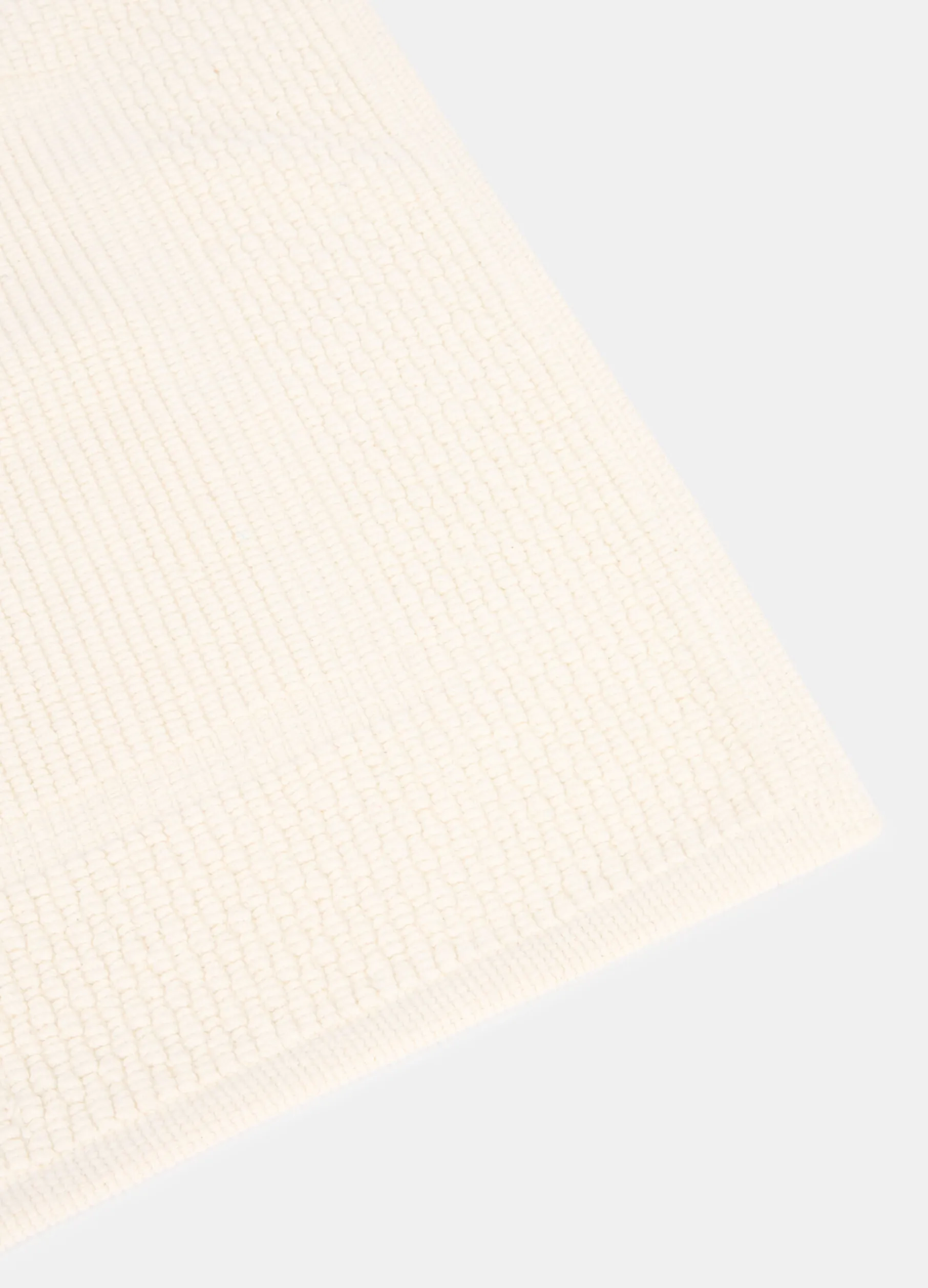 Tappetino per il bagno in cotone texturizzato