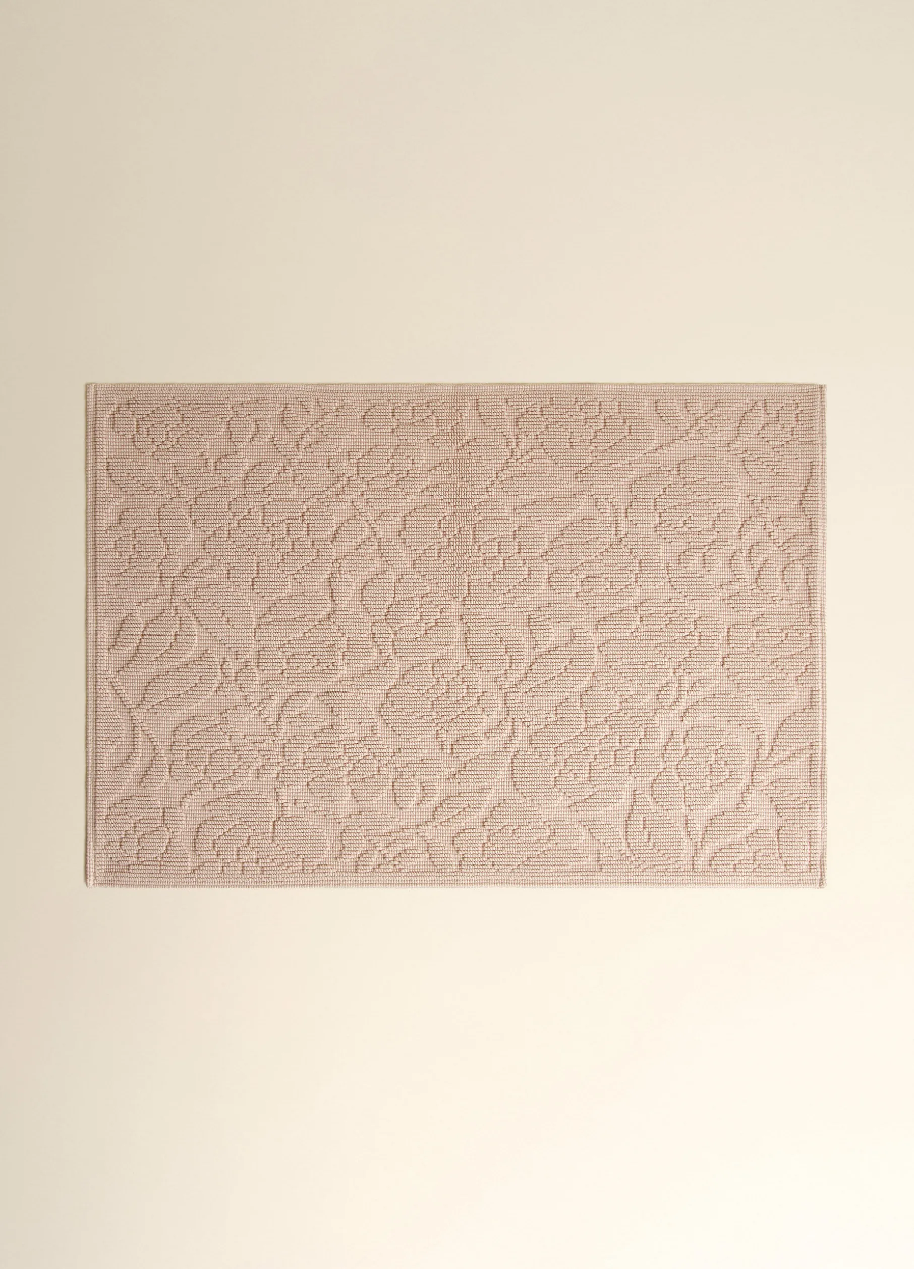 Tappeto in puro cotone jacquard Made in Portugal